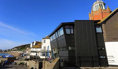 The Mary Anning wing at Lyme Regis Museum, Dorset