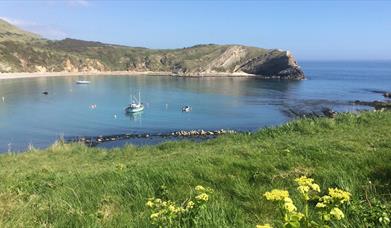 Lulworth Cove, in Dorset