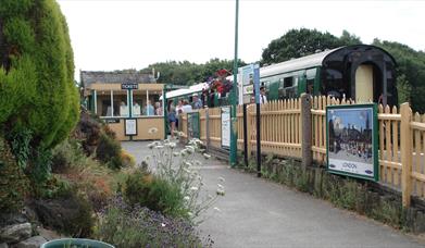 Swanage Railway's Norden Station is located next to Norden Car Park