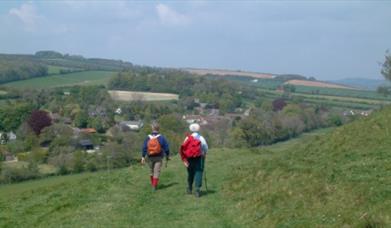 Walkers in Dorset