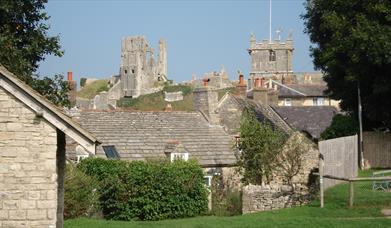 Corfe Castle village, Dorset