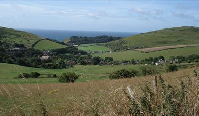 Views over West Lulworth, Dorset