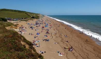 Hive Beach at Burton Bradstock, Dorset