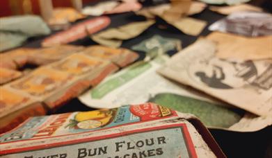 Sherborne Museum display