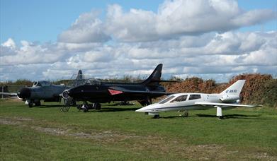 Hurn Aviation Museum near Christchurch in Dorset