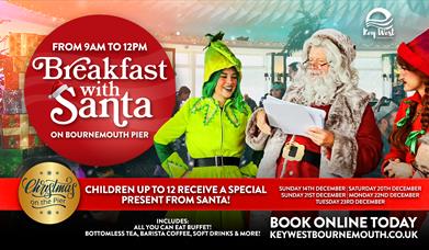 Breakfast With Santa on Bournemouth Pier