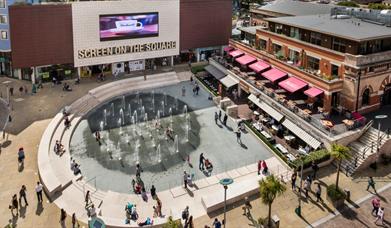 Brewery Square, Dorchester, shopping, outdoor, café, food, restaurant, shopping, kids, family friendly,