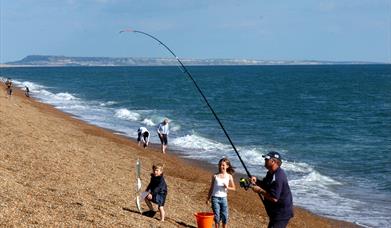 Chesil Beach fishing