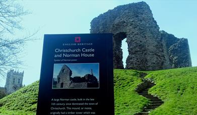 Christchurch Castle ruins, Dorset