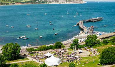 Event in Prince Albert Gardens in Swanage Dorset copyright Lyons Photography