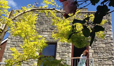 Juliet Balcony at Flat 6 Arcade Terrace, in Swanage, Dorset