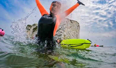 Guided swims at Old Harry