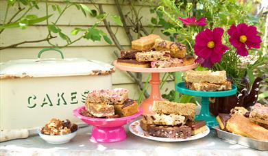 Gluten free, dairy free, vegan cakes available from Honeybuns Bakery in Dorset