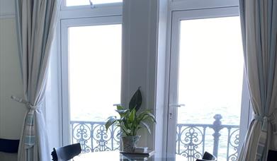 View from the lounge