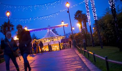 Bournemouth Lights At Christmas in Gardens