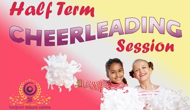 Gils having fun with pom poms.
