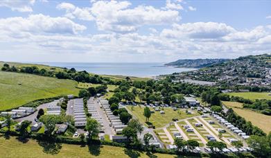 Newlands Holiday Park - Birds eye view