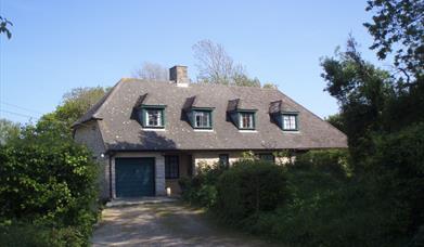 Front view of Stoneacre near Swanage in Dorset