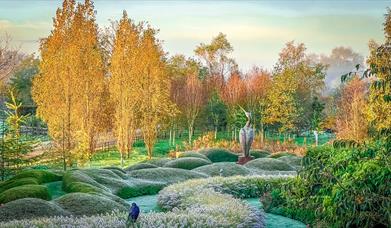 Sculpture by the Lakes in Autumn