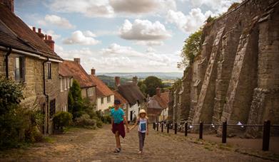 Gold Hill, Shaftesbury. Photo credit Rachel Baker