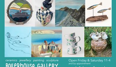 The Boilerhouse Gallery at Corfe Castle in Dorset