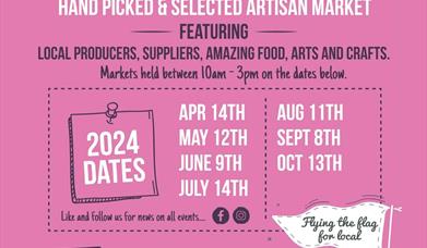 The Shaftesbury Market dates for 2024