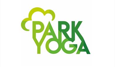 Park Yoga Logo in different shades of green