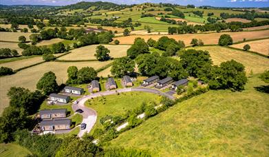 Luxury hot tub accommodation Orchard Retreat Andrewshayes Holiday Park