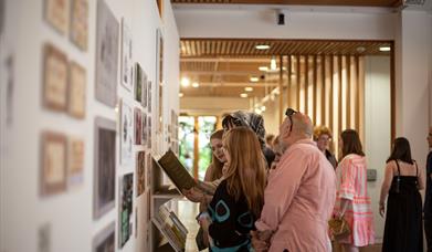Image from the 2023 Foundation Diploma Summer Show opening night
