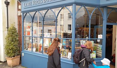 Lyme Regis Bookshop shop front