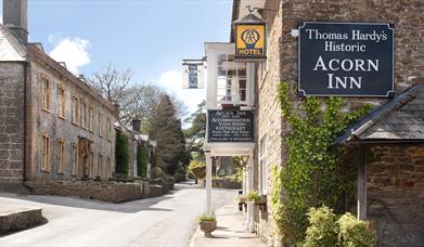 The Acorn Inn at Evershot - as featured in Thomas Hardy's Tess of the D'Urbervilles.