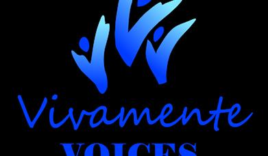 Vivamente Voices logo.  Vivament Voices is a multi award winning choir based in Wimborne.