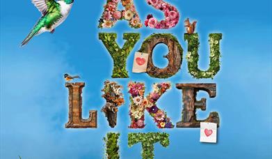 As You Like It outdoor theatre event poster